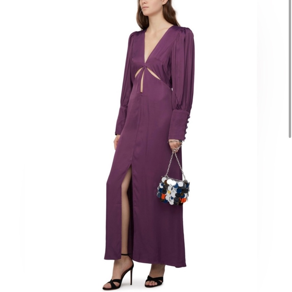 FARM Rio Purple Maxi Dress